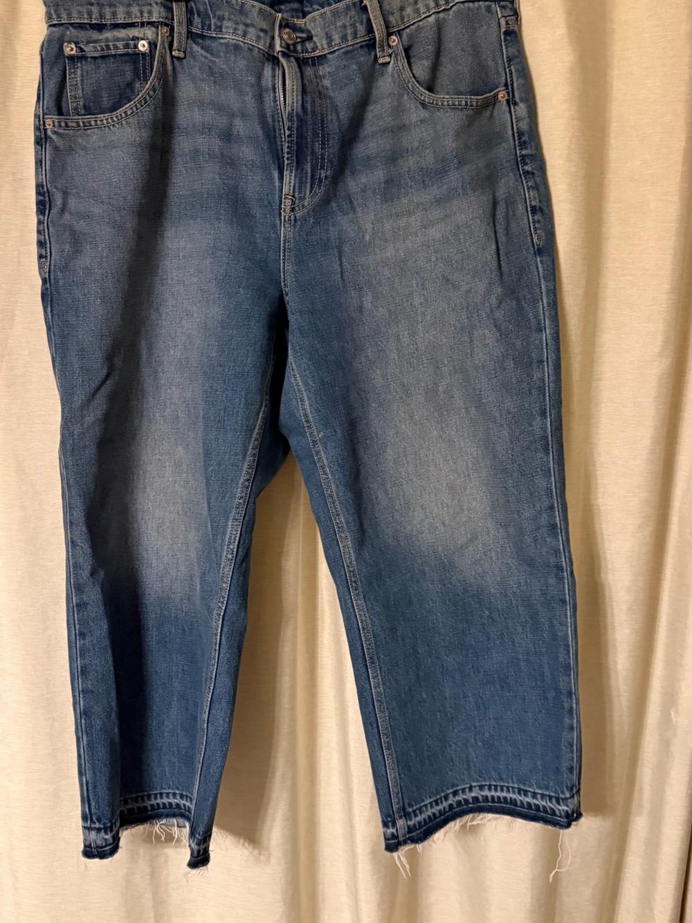 GAP Light Blue Relaxed Straight Jeans